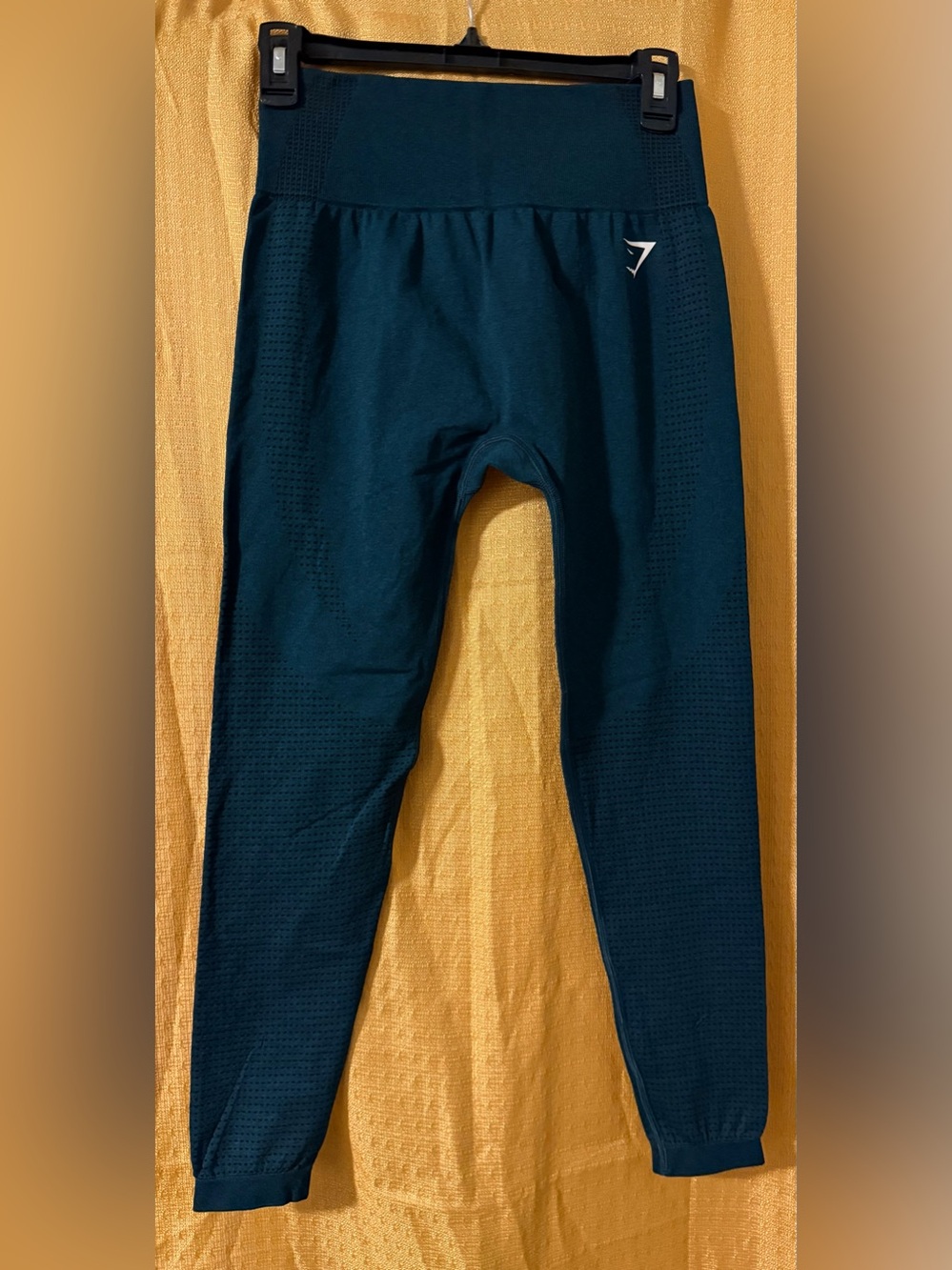 Gymshark Dark Teal Seamless Leggings